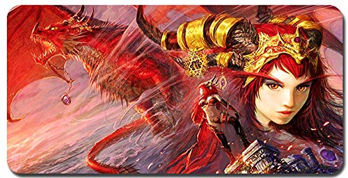 World of Warcraft großes Mauspad - wasserdicht und rutschfest (77, 700 * 300 * 3MM/27.6 * 11.8 * 0.12inch) von Junchen&Zhang
