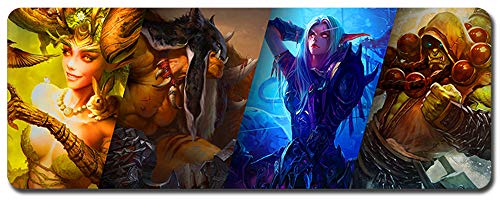 World of Warcraft großes Mauspad - wasserdicht und rutschfest (89, 900 * 400 * 3MM/35.5 * 15.7 * 0.12inch) von Junchen&Zhang