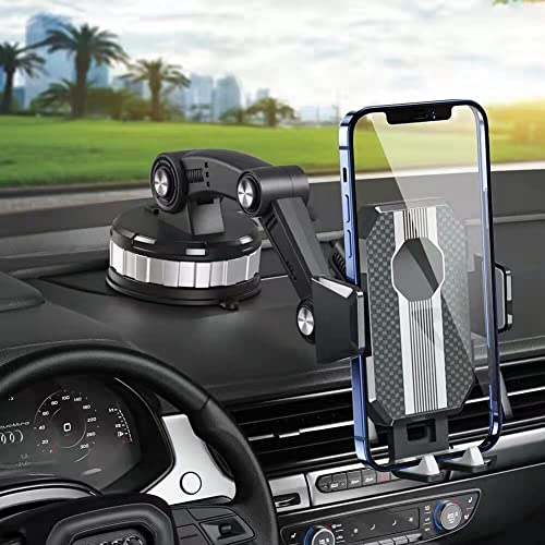 Auto Telefon Halter Auto Telefon Halter,einstellbare Dashboard Windschutzscheibe Auto Telefon Halter,Starke klebrige Pad Auto Telefon Halter,Mittelkonsole Smartphone Sucker Mount Bracket von Junerain