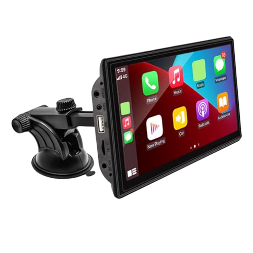Junerain CarPlay Android Auto Car Monitor MirrorLink Car Intelligent System HD Display MP5 7,0 Zoll Touchscreme -kompatible WiFi FM-Radio-Umkehrkamera Junerain CarPlay Android Auto Car Monitor MirrorLink Car Intelligent System HD Display MP5 7,0 Zoll Touchscreme -kompatible WiFi FM-Radio-Umkehrkamera von Junerain