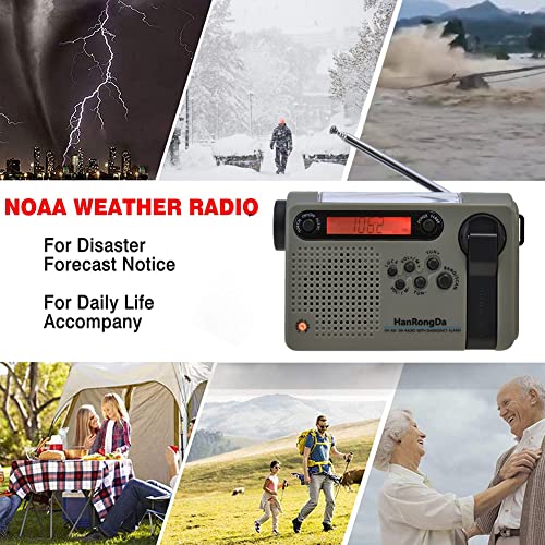 Junerain Multifunktional Full Band Solar AM/FM/SW Weather Radio Notfall LED Taschenlampe Junerain Multifunktional Full Band Solar AM/FM/SW Weather Radio Notfall LED Taschenlampe von Junerain