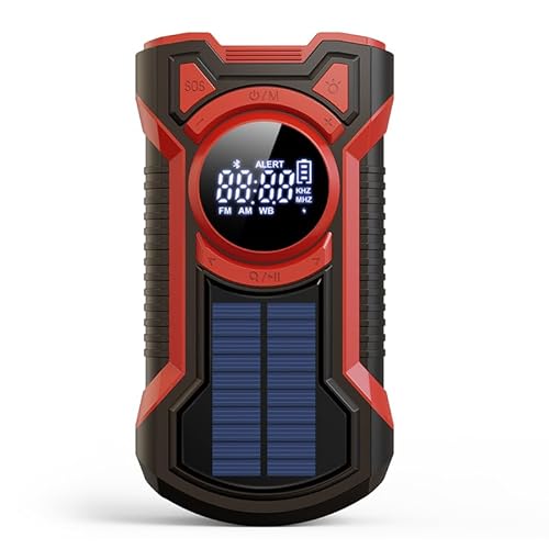 Junerain Solar Multi-Bemerkung All-Band-Radio-wasserdichte Handkurbel tragbare Notfallradio 5000mah -kompatible 5.3 Telefon Ladegerät LED Taschenlampe SOS Alarm for das Überleben im Freien Junerain Solar Multi-Bemerkung All-Band-Radio-wasserdichte Handkurbel tragbare Notfallradio 5000mah -kompatible 5.3 Telefon Ladegerät LED Taschenlampe SOS Alarm for das Überleben im Freien von Junerain