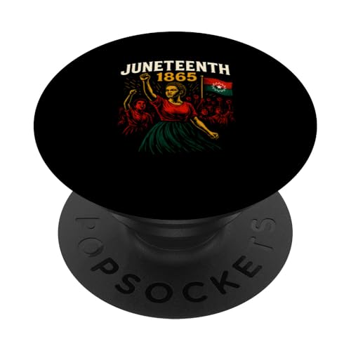 19. Juni 1865 Freiheitstag Afrikanische und schwarze Geschichte PopSockets Klebender PopGrip 19. Juni 1865 Freiheitstag Afrikanische und schwarze Geschichte PopSockets Klebender PopGrip von Juneteenth Jubilee - Celebrating Black History