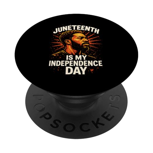 Der neunzehnte Juni 1865 ist mein Unabhängigkeitstag Black History African PopSockets Klebender PopGrip Der neunzehnte Juni 1865 ist mein Unabhängigkeitstag Black History African PopSockets Klebender PopGrip von Juneteenth Jubilee - Celebrating Black History