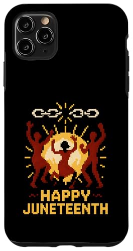 Happy Juneteenth 8 Bit 1865 Geschichte der Afroamerikaner Hülle für iPhone 11 Pro Max Happy Juneteenth 8 Bit 1865 Geschichte der Afroamerikaner Hülle für iPhone 11 Pro Max von Juneteenth Jubilee - Celebrating Black History