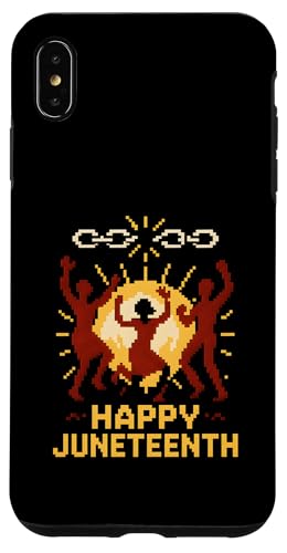 Happy Juneteenth 8 Bit 1865 Geschichte der Afroamerikaner Hülle für iPhone XS Max Happy Juneteenth 8 Bit 1865 Geschichte der Afroamerikaner Hülle für iPhone XS Max von Juneteenth Jubilee - Celebrating Black History