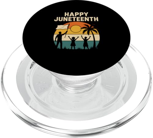 Happy Juneteenth Celebratory Damen Black History Month PopSockets PopGrip für MagSafe Happy Juneteenth Celebratory Damen Black History Month PopSockets PopGrip für MagSafe von Juneteenth Jubilee - Celebrating Black History