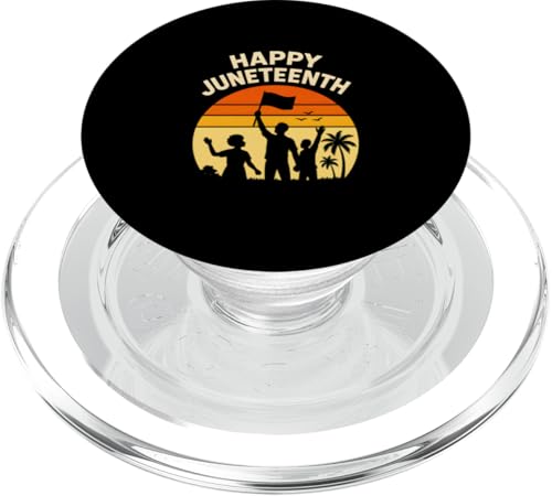 Happy Juneteenth Celebratory Damen Black History Month PopSockets PopGrip für MagSafe Happy Juneteenth Celebratory Damen Black History Month PopSockets PopGrip für MagSafe von Juneteenth Jubilee - Celebrating Black History