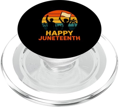 Happy Juneteenth Celebratory Damen Black History Month PopSockets PopGrip für MagSafe Happy Juneteenth Celebratory Damen Black History Month PopSockets PopGrip für MagSafe von Juneteenth Jubilee - Celebrating Black History