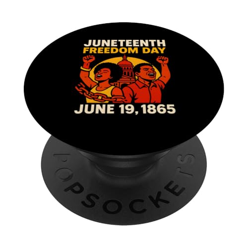Jugendlicher Monat der afrikanischen schwarzen Geschichte zum Freiheitstag am 19. Juni PopSockets Klebender PopGrip Jugendlicher Monat der afrikanischen schwarzen Geschichte zum Freiheitstag am 19. Juni PopSockets Klebender PopGrip von Juneteenth Jubilee - Celebrating Black History