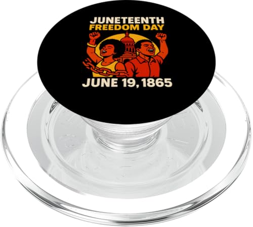 Jugendlicher Monat der afrikanischen schwarzen Geschichte zum Freiheitstag am 19. Juni PopSockets PopGrip für MagSafe Jugendlicher Monat der afrikanischen schwarzen Geschichte zum Freiheitstag am 19. Juni PopSockets PopGrip für MagSafe von Juneteenth Jubilee - Celebrating Black History