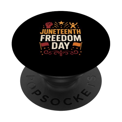 Juneteenth 1865 Freiheitstag Vintage Black History African PopSockets Klebender PopGrip Juneteenth 1865 Freiheitstag Vintage Black History African PopSockets Klebender PopGrip von Juneteenth Jubilee - Celebrating Black History