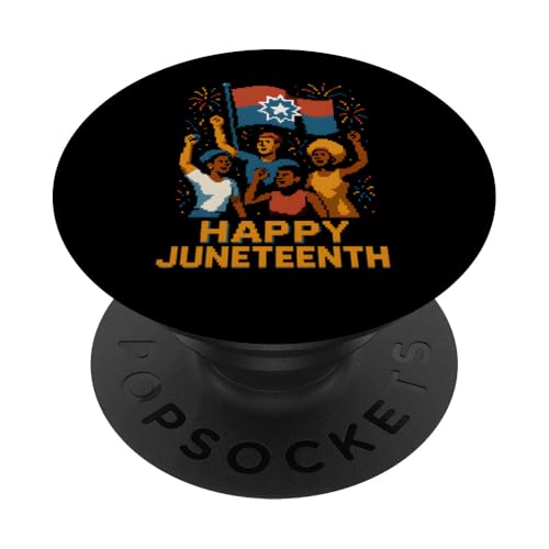 Juneteenth 1865 Retro 8-Bit Videospiel Black History African PopSockets Klebender PopGrip Juneteenth 1865 Retro 8-Bit Videospiel Black History African PopSockets Klebender PopGrip von Juneteenth Jubilee - Celebrating Black History