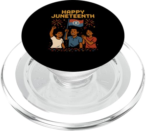 Juneteenth 1865 Retro 8-Bit Videospiel Black History African PopSockets PopGrip für MagSafe Juneteenth 1865 Retro 8-Bit Videospiel Black History African PopSockets PopGrip für MagSafe von Juneteenth Jubilee - Celebrating Black History