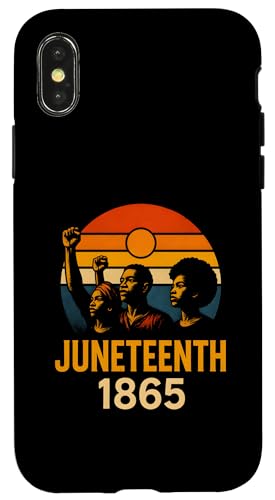 Juneteenth 1865 Retro Sunset Black History and African Hülle für iPhone X/XS Juneteenth 1865 Retro Sunset Black History and African Hülle für iPhone X/XS von Juneteenth Jubilee - Celebrating Black History