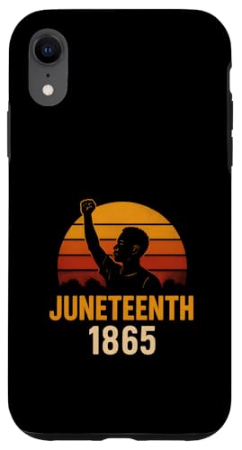 Juneteenth 1865 Retro Sunset Black History and African Hülle für iPhone XR Juneteenth 1865 Retro Sunset Black History and African Hülle für iPhone XR von Juneteenth Jubilee - Celebrating Black History