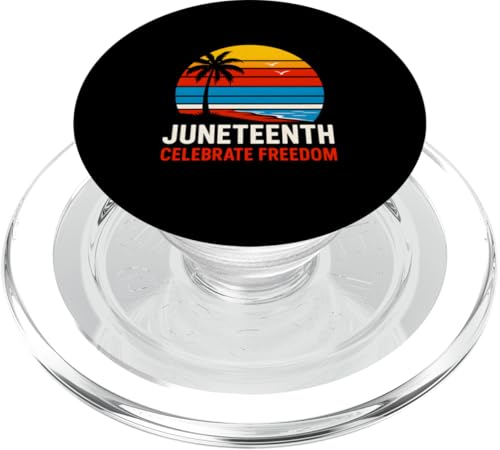 Juneteenth Celebrate Freedom Vintage Damen Black History PopSockets PopGrip für MagSafe von Juneteenth Jubilee - Celebrating Black History