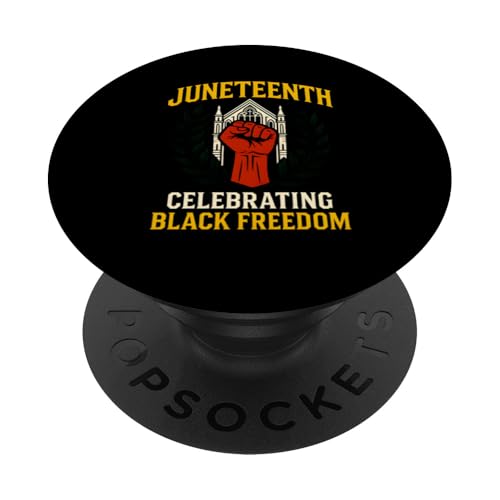 Juneteenth Celebrating Black Freedom Cool Damen African PopSockets Klebender PopGrip Juneteenth Celebrating Black Freedom Cool Damen African PopSockets Klebender PopGrip von Juneteenth Jubilee - Celebrating Black History