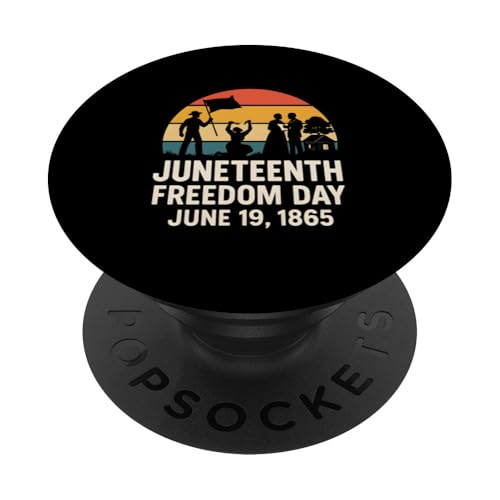 Juneteenth Free-ish Since 1865 African Black History PopSockets Klebender PopGrip Juneteenth Free-ish Since 1865 African Black History PopSockets Klebender PopGrip von Juneteenth Jubilee - Celebrating Black History