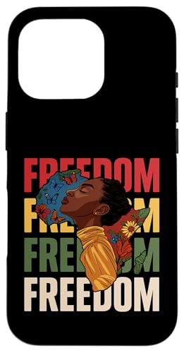 Juneteenth Freedom Damen Schmetterling Schwarz Geschichte Monat Hülle für iPhone 16 Pro Juneteenth Freedom Damen Schmetterling Schwarz Geschichte Monat Hülle für iPhone 16 Pro von Juneteenth Jubilee - Celebrating Black History