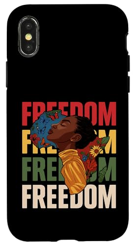 Juneteenth Freedom Damen Schmetterling Schwarz Geschichte Monat Hülle für iPhone X/XS Juneteenth Freedom Damen Schmetterling Schwarz Geschichte Monat Hülle für iPhone X/XS von Juneteenth Jubilee - Celebrating Black History