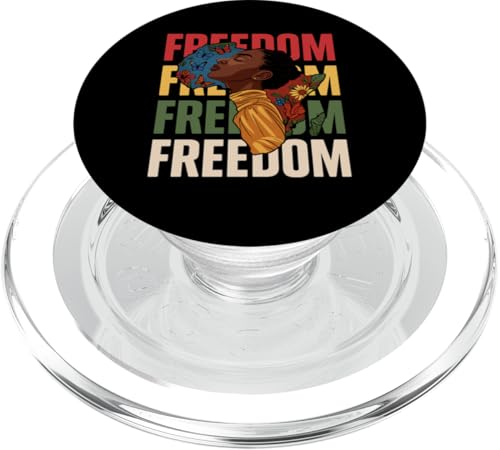 Juneteenth Freedom Damen Schmetterling Schwarz Geschichte Monat PopSockets PopGrip für MagSafe von Juneteenth Jubilee - Celebrating Black History