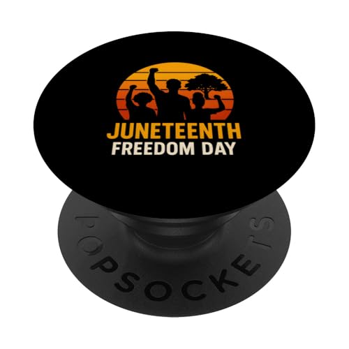 Juneteenth Freedom Day Afroamerikaner Black History Month PopSockets Klebender PopGrip Juneteenth Freedom Day Afroamerikaner Black History Month PopSockets Klebender PopGrip von Juneteenth Jubilee - Celebrating Black History