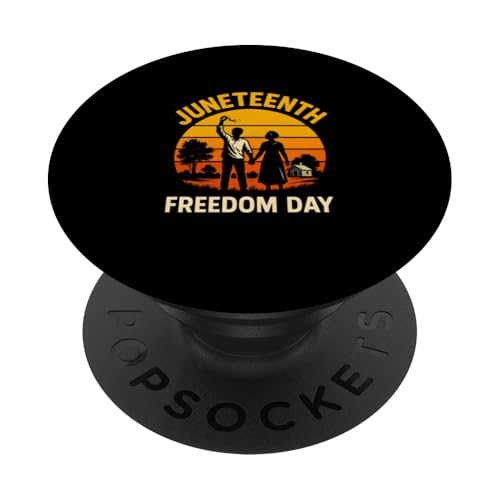 Juneteenth Freedom Day Afroamerikaner Black History Month PopSockets Klebender PopGrip Juneteenth Freedom Day Afroamerikaner Black History Month PopSockets Klebender PopGrip von Juneteenth Jubilee - Celebrating Black History