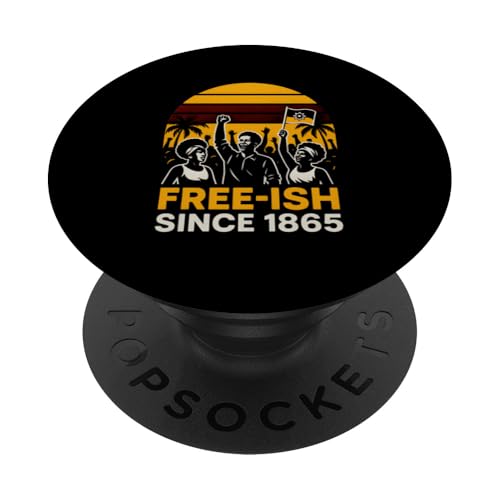 Juneteenth Gratismonat seit 1865: Vintage Black History Month PopSockets Klebender PopGrip Juneteenth Gratismonat seit 1865: Vintage Black History Month PopSockets Klebender PopGrip von Juneteenth Jubilee - Celebrating Black History
