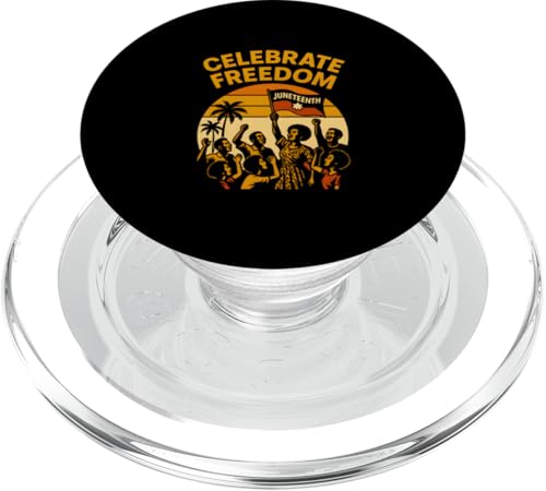 Juneteenth: Feiern Sie die Freiheit, die Geschichte der Afroamerikaner, der Schwarzen PopSockets PopGrip für MagSafe Juneteenth: Feiern Sie die Freiheit, die Geschichte der Afroamerikaner, der Schwarzen PopSockets PopGrip für MagSafe von Juneteenth Jubilee - Celebrating Black History