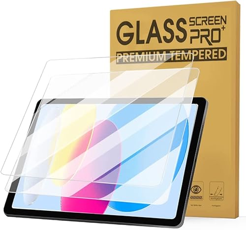 Junfire Schutzfolie für iPad 10th Generation 10,9 Zoll 2022,Schutzglas Matt Folie für iPad 10.Gen 9H Gehärtetes Glas Schutzfolie für iPad 10th 10,9 Zoll 2022-2 Stück von Junfire