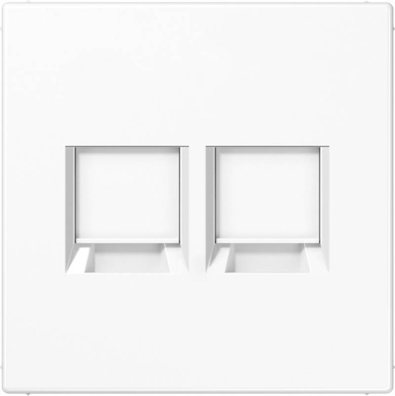 Jung Abdeckung 2-fach LS 1969-25 WE WW LS1969-25WEWW von Jung