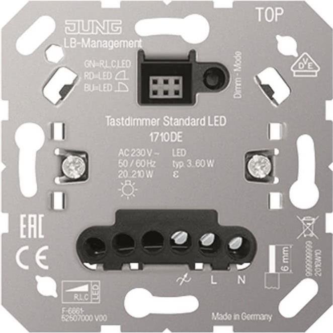 1710 DE LED-Tastdimmer Standard (1710DE) von Jung