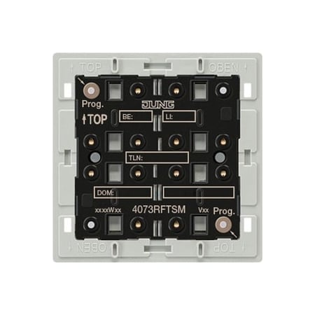 4073 RF TSM  - KNX Funk-Tastsensor-Modul Adapterrahmen 3-fach 4073 RF TSM von Jung