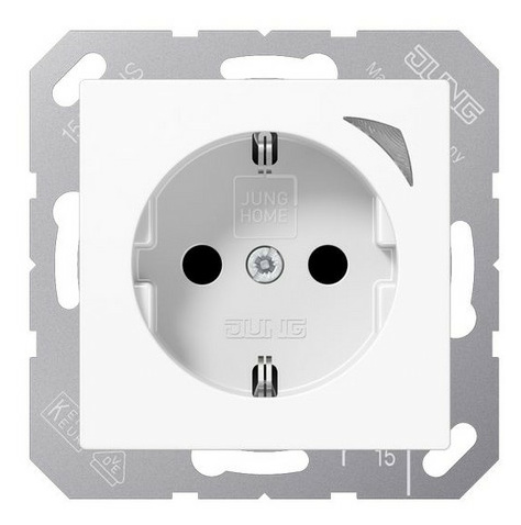 BTA1521SWW JUNG HOME SCHUKO Steckdose BTA1521SWW JUNG HOME SCHUKO Steckdose von Jung