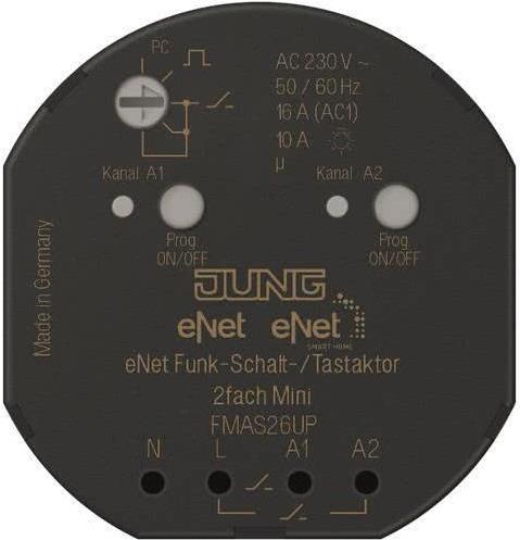 Funk-Aktor 2-kanalig UP FM AS 26 (FMAS26UP) von Jung