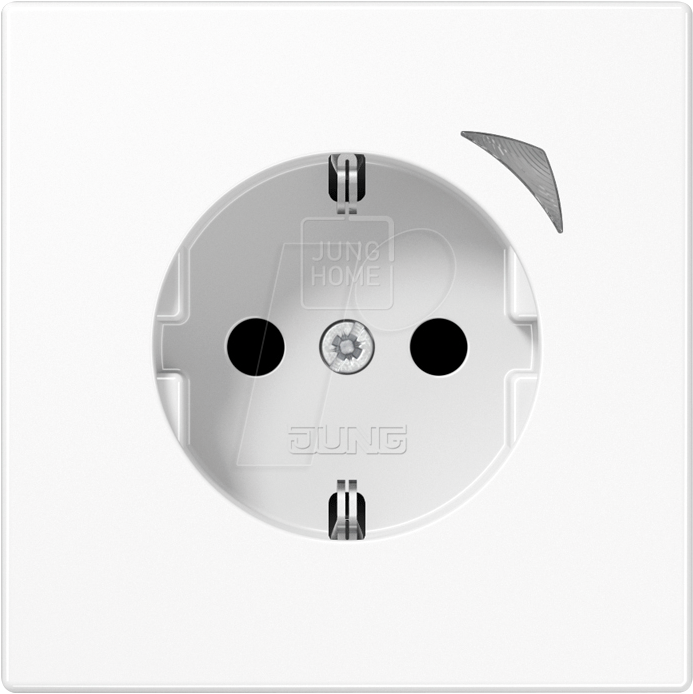 JG BTLS1521SWW - Schaltbare Bluetooth Steckdose, alpinweiß von Jung