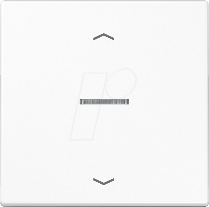 JG BTLS17101PWW - Bluetooth Taster, 1-fach, alpinweiß, Pfeilsymbole von Jung