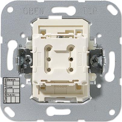 JUNG 4071.02 LED Elektroschalter Pushbutton switch Beige - Grau (4071.02LED) von Jung