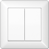 JUNG AS 590-5 WW. Steuerung: Knöpfe, Produktfarbe: Weiß, Gehäusematerial: Duroplast (AS590-5WW) von Jung