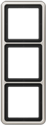 JUNG CD 583 PT. Produktfarbe: Platin, Markenkompatibilität: JUNG, Material: Aluminium. Breite: 81 mm, Höhe: 223 mm (CD583PT) von Jung