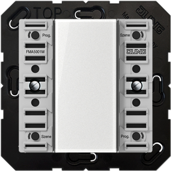 JUNG FM A 5001 M. Energiequelle: Gleichstrom, AC Eingangsspannung: 3 V. Produktfarbe: Schwarz (FMA5001M) von Jung