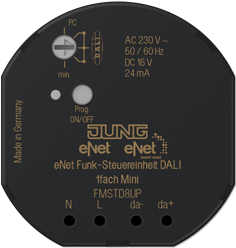 JUNG FM STD 8 UP DIN-Schienenmontage Schaltaktor (FMSTD8UP) von Jung
