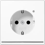 JUNG LS 1520-O WW LNW Steckdose Typ F Weiß (LS1520-OWWLNW) von Jung