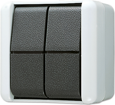 JUNG Wippschalter 805W WG800 IP44 Serien 805W (805W) von Jung