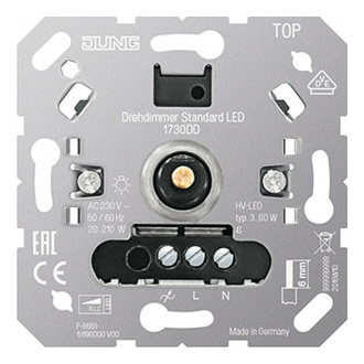Jung 1730DD Drehdimmer Standard LED Jung 1730DD Drehdimmer Standard LED von Jung