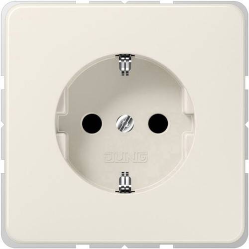 Jung 1fach Einsatz Schutzkontakt-Steckdose Creme-Weiß CD1520NBF Jung 1fach Einsatz Schutzkontakt-Steckdose Creme-Weiß CD1520NBF von Jung