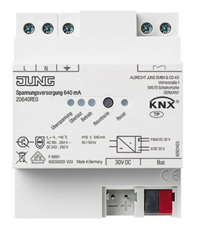 Jung 20640REG KNX Spannungsversorgung 640mA Jung 20640REG KNX Spannungsversorgung 640mA von Jung