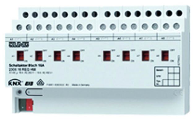 Jung 2308.16REGHM KNX Schaltaktor 8fach Jung 2308.16REGHM KNX Schaltaktor 8fach von Jung