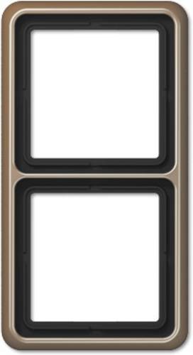 Jung 2fach Rahmen Abdeckung Bronze CD582GB Jung 2fach Rahmen Abdeckung Bronze CD582GB von Jung